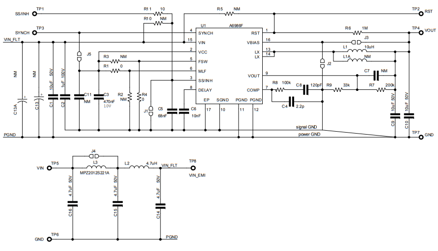 原理图 - STMicroelectronics STEVAL-ISA190V1评估板